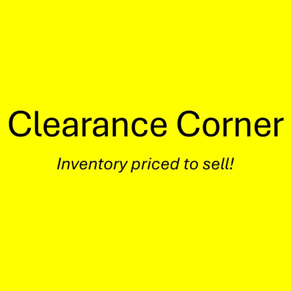 Inventory Priced to Sell!